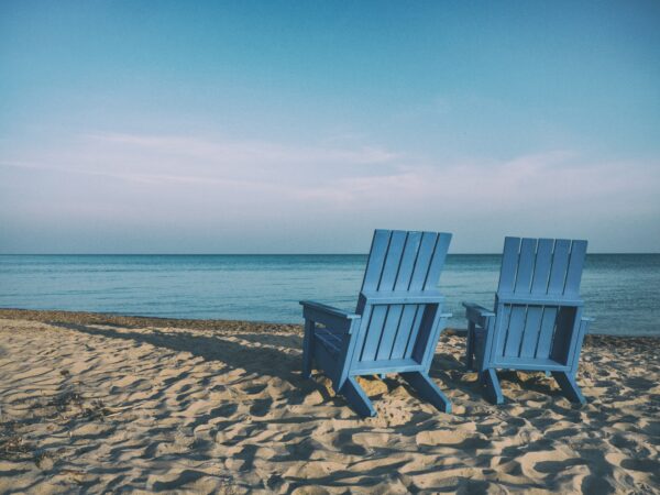 A Beach Chair Awaits!
